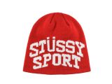 Headwear | STUSSY SPORT JACQUARD SKULLCAP BEANIE Red – Stüssy Mens
