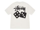 Tees | DICE PIGMENT DYED TEE Natural – Stüssy Mens